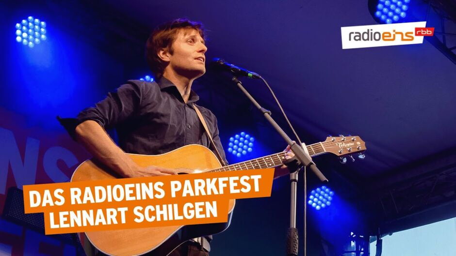 Lennart Schilgen | Live beim radioeins Parkfest 2024