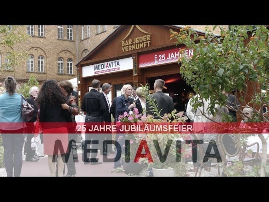 MEDIAVITA 25 Jahre Jubiläumsfeier in der 'Bar jeder Vernunft'