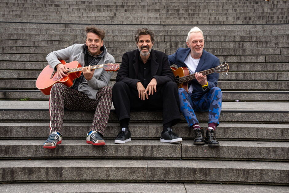 Marc Lehmann, Pasquale Aleardi und Jörg Hamers (von links)