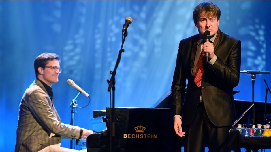 Sebastian Krämer & Bodo Wartke "Das Ding das Treppe runterging" live in der radioeins radio show