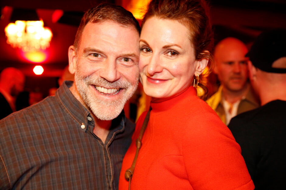 Danny Costello und Nadine Schori