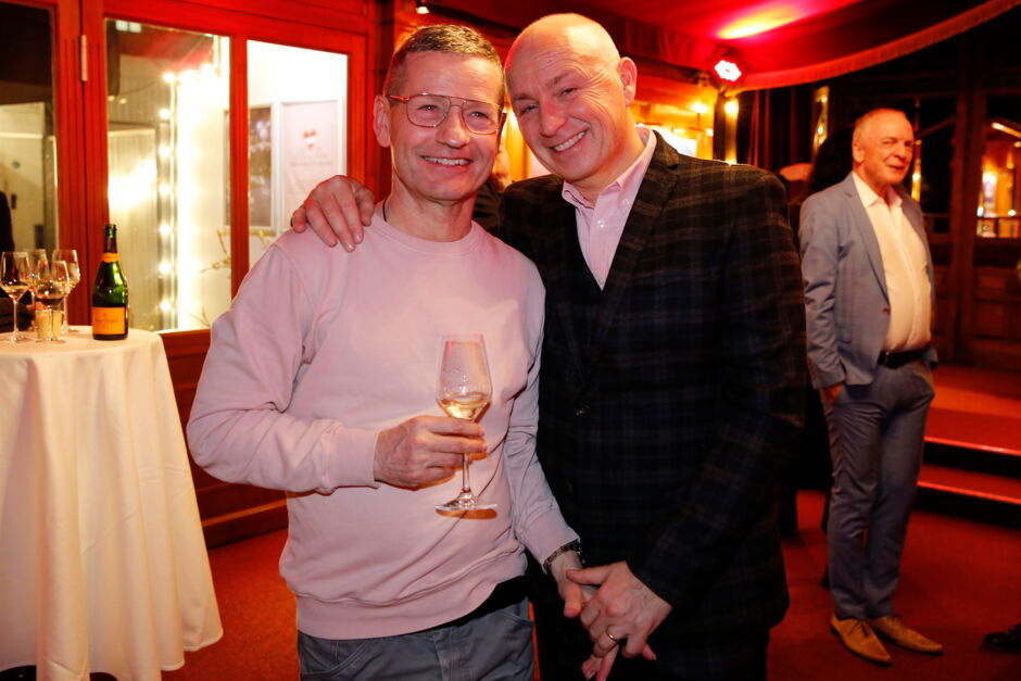 Christoph Marti und Tobias Bonn (rechts)