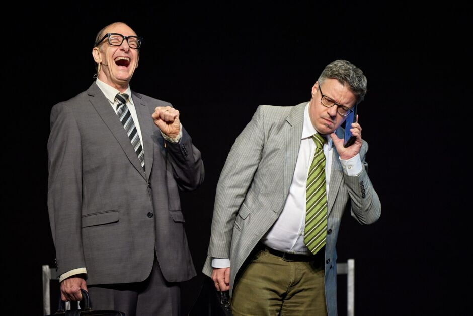 Chin Meyer mit Claus-Dieter Bandorf