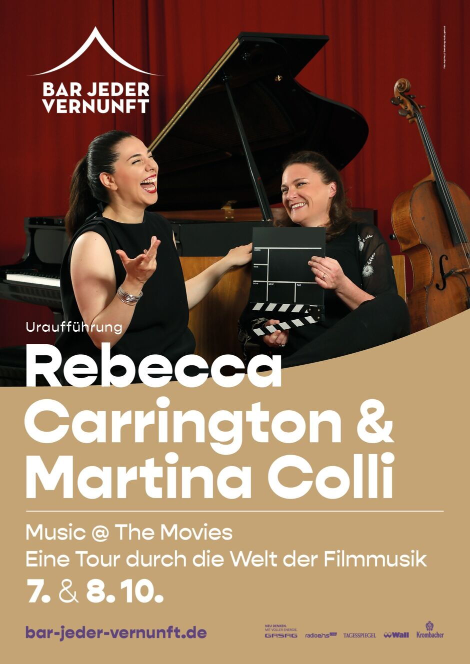 Rebecca Carrington & Martina Colli – Music @ The Movies